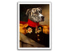 Pet Portrait Fine Art Print - The Major Supreme - pet canvas art