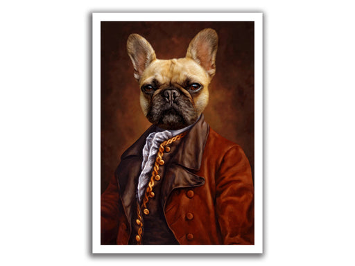 Pet Portrait Fine Art Print - The Pianist - pet canvas art