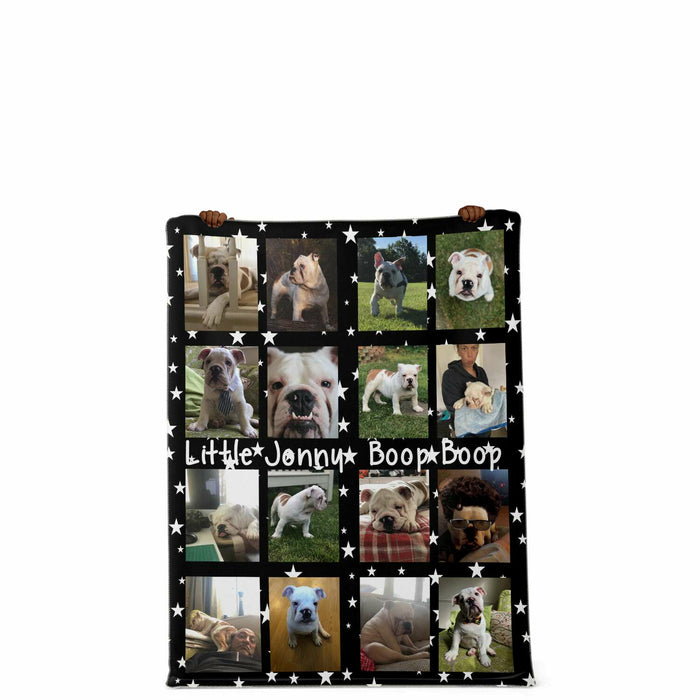 Pet Photo Fleece Blanket - pet canvas art