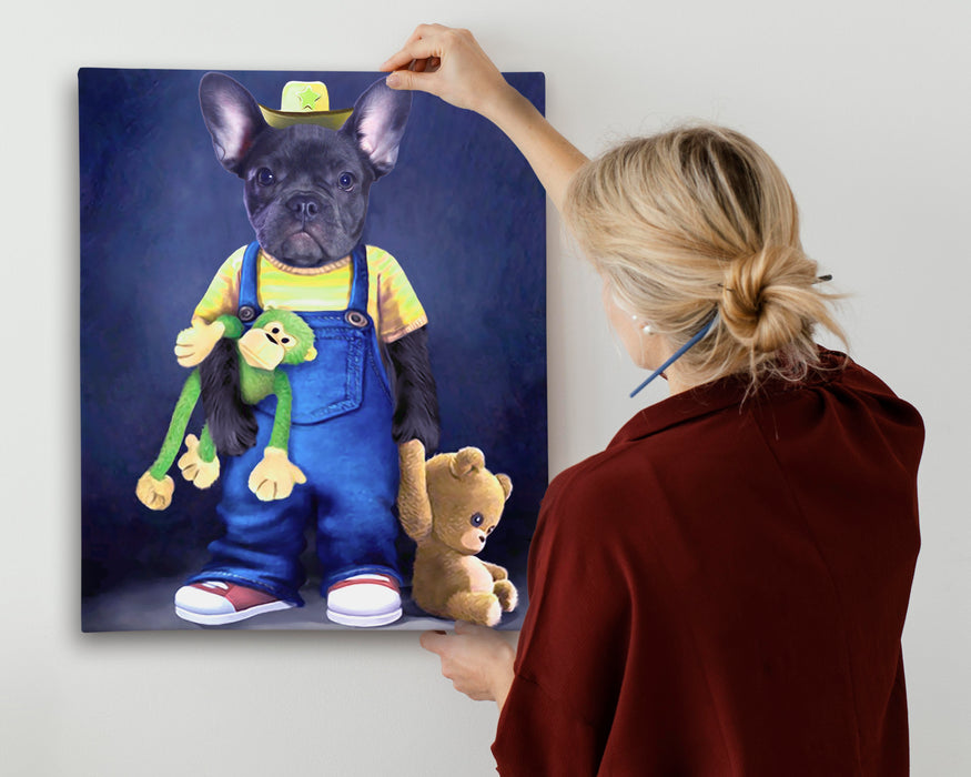 Pet Portrait Canvas - The Innocent Pup