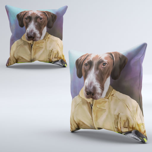 Pet Portrait Cushions - The Life Saver - Pet Canvas Art