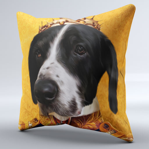 Pet Portrait Cushions - The Comander - Pet Canvas Art