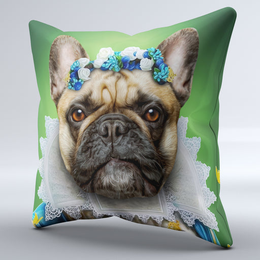 Pet Portrait Cushions - Queen of Sweden - Pet Canvas Art