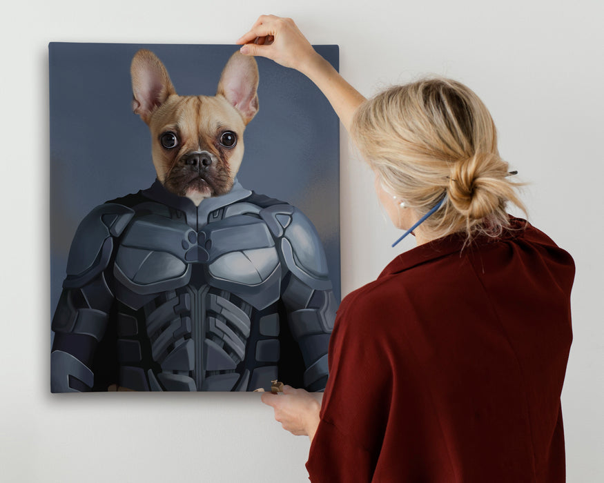 Pet Portrait Canvas - Batman