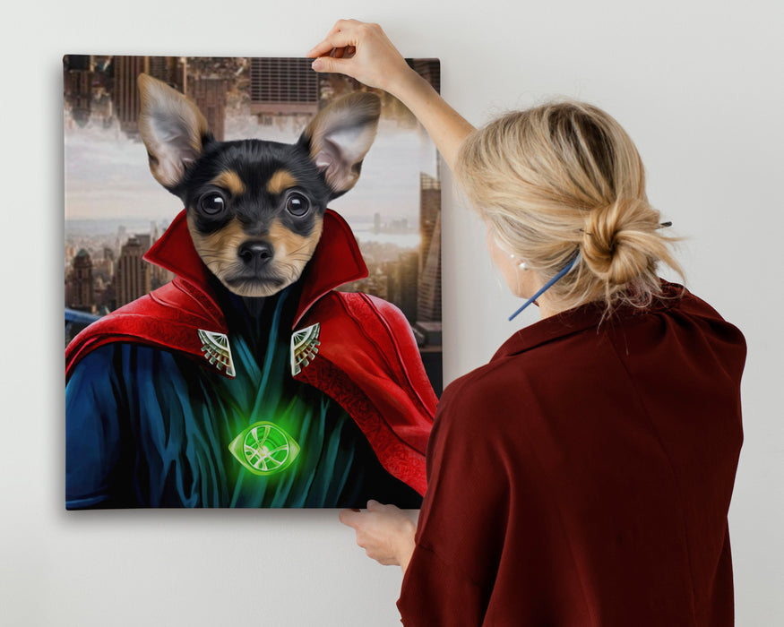 Pet Portrait Canvas - Dr Strange