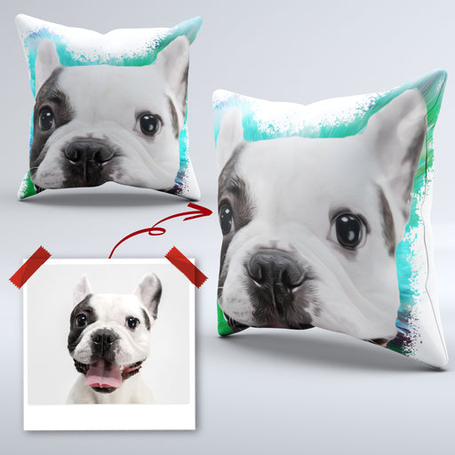 Pet Portrait Cushions Modern - pet canvas art