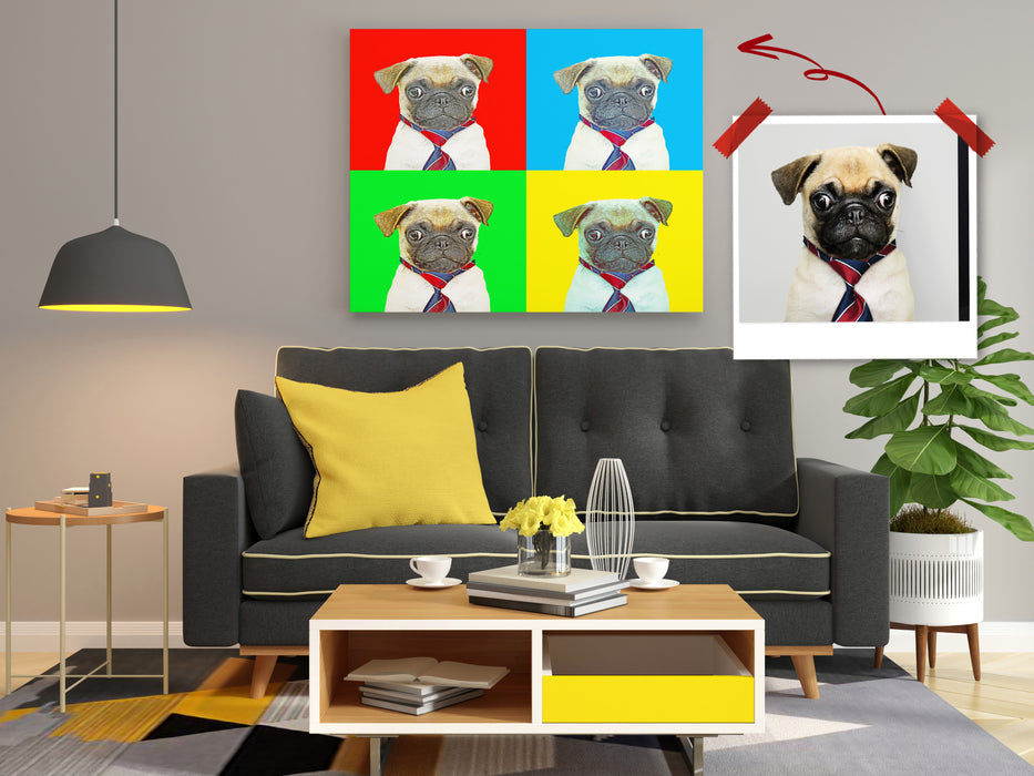Pop Art Pet Canvas - pet canvas art