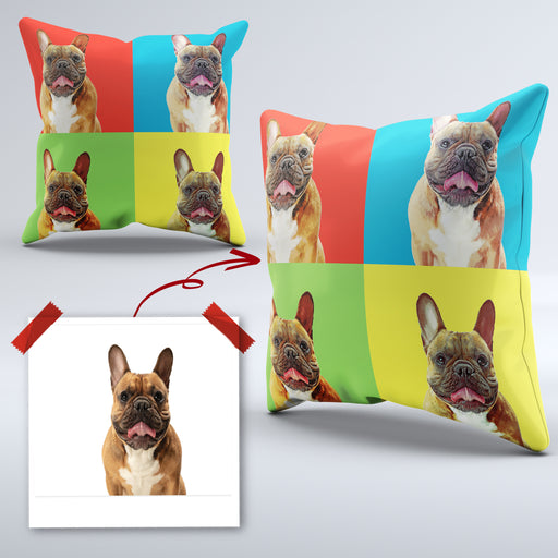 Pop Art Pet Cushions - pet canvas art